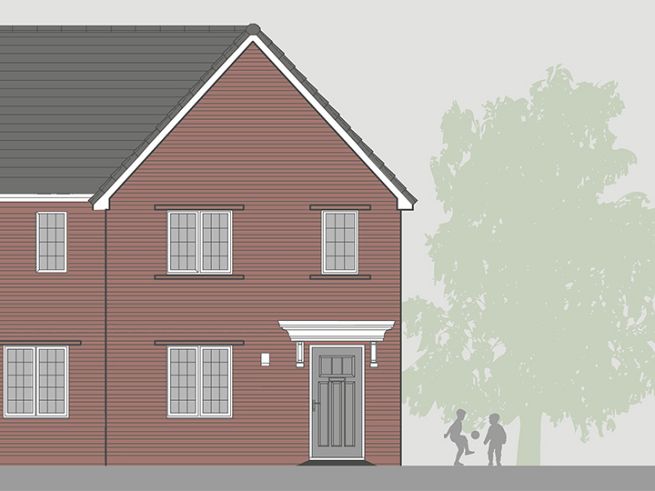 3 bedroom house - artist's impression subject to change